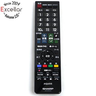 シャープ(SHARP)のSHARP製　液晶テレビ用リモコン　GB123WJSA　本体いたみ(その他)