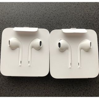 Apple - アップル純正　iPhoneイヤホン　2セット　正規品　付属品　Lightning