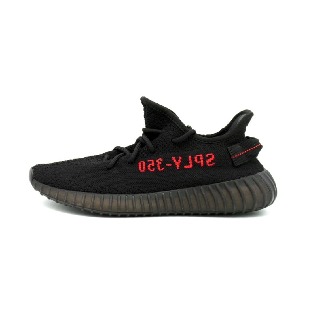 adidas(アディダス)のアディダス adidas × カニエウエスト KANYE WEST ■ 【 YEEZY BOOST 350 V2 Black Red　2020 CP9652 】 イージー ブースト 350 V2 コアブラック レッド スニーカー　n5388 メンズの靴/シューズ(スニーカー)の商品写真