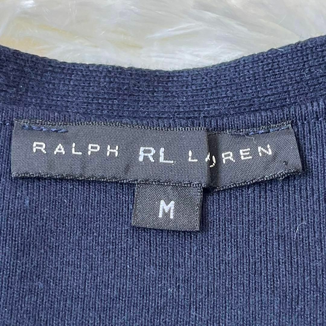 Ralph Lauren(ラルフローレン)のラルフローレン　ライン　ボーダー　カーディガン　ネイビー　ホワイト レディースのトップス(カーディガン)の商品写真