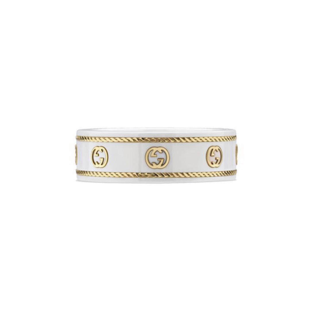 GUCCI - ホワイト グッチ GUCCI アイコン ペア ロコ インター GUCCI - ホワイト グッチ GUCCI アイコン ペア ロコ インター
