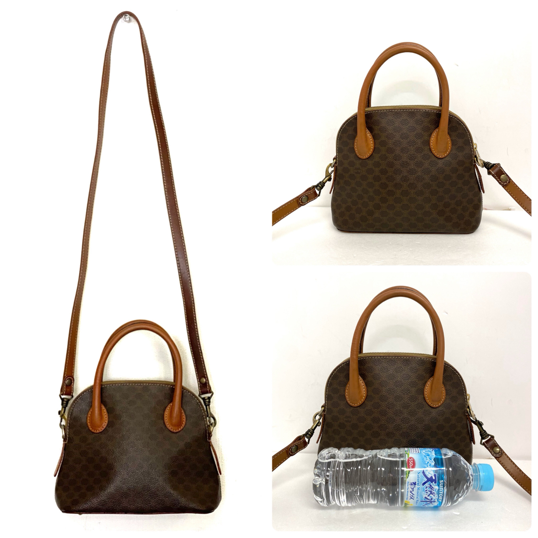 celine(セリーヌ)の【美品】CELINE セリーヌ/マカダム柄 ミニショルダーバッグ レディースのバッグ(ショルダーバッグ)の商品写真