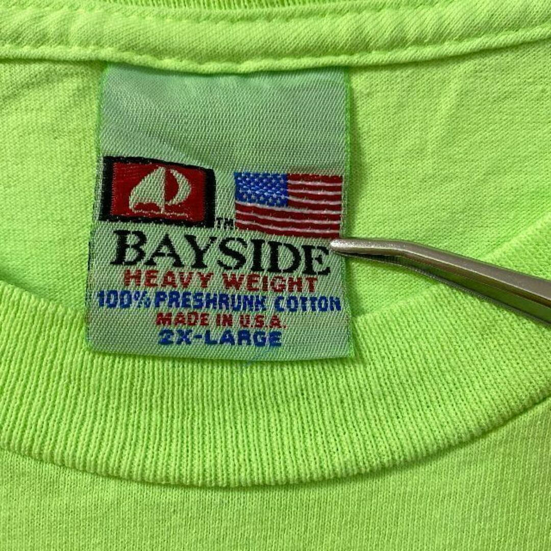 BAY SIDE(ベイサイド)のi97 US古着　BAY SIDE　半袖Tシャツ　LIUNA　労働組合　労働者 メンズのトップス(Tシャツ/カットソー(半袖/袖なし))の商品写真