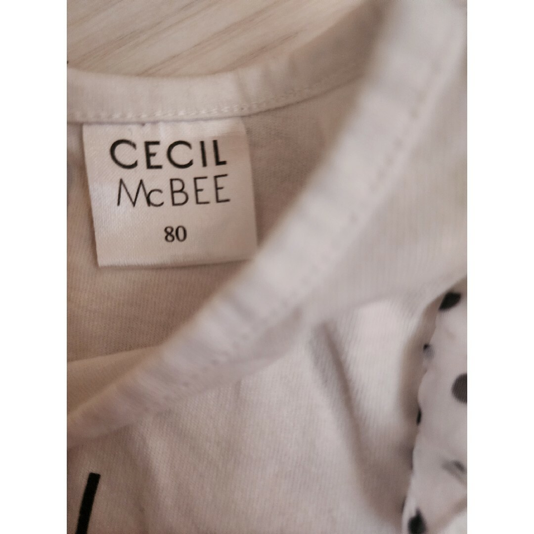 CECIL McBEE(セシルマクビー)のCECIL Mc BEE︎︎︎︎❤︎Tシャツ キッズ/ベビー/マタニティのキッズ服女の子用(90cm~)(Tシャツ/カットソー)の商品写真