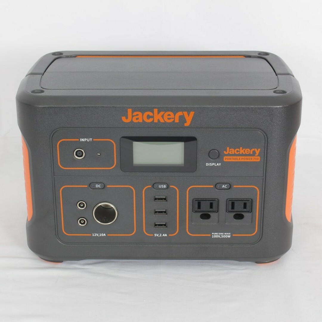 Jackery 700 ポータブル電源 大容量 194400mAh/700Wh 蓄電池 非常用電源 ジャクリ 本体 スポーツ/アウトドアのアウトドア(その他)の商品写真