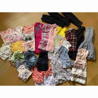 ムージョンジョン(mou jon jon)の女の子　夏服　まとめ売り　90サイズ(Tシャツ/カットソー)