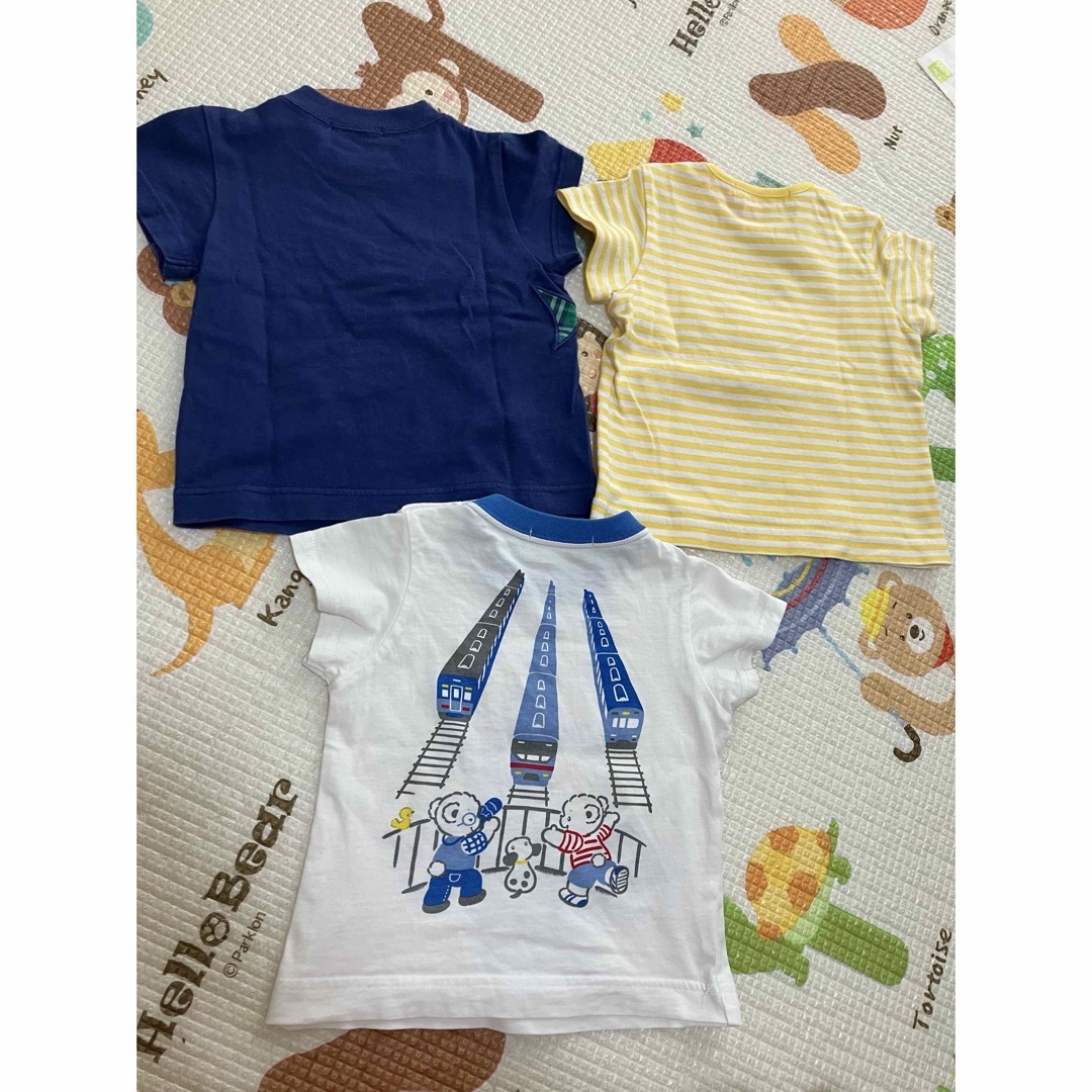 familiar(ファミリア)のファミリア　tシャツ3枚セット キッズ/ベビー/マタニティのベビー服(~85cm)(Ｔシャツ)の商品写真