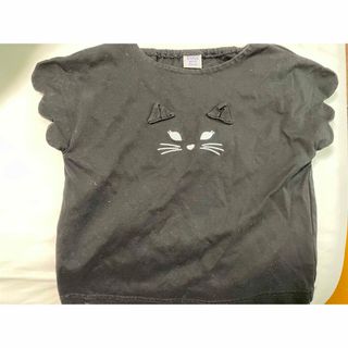 アナスイミニ(ANNA SUI mini)のused ANNA SUI mini 120 黒　Tシャツ(Tシャツ/カットソー(半袖/袖なし))