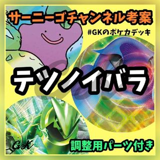 ポケモン - テツノイバラex サーニーゴチャンネル考案 ポケモンカード 構築済みデッキ