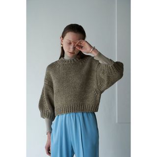 クラネ(CLANE)のCLANE DOME HAND KNIT TOPS(ニット/セーター)