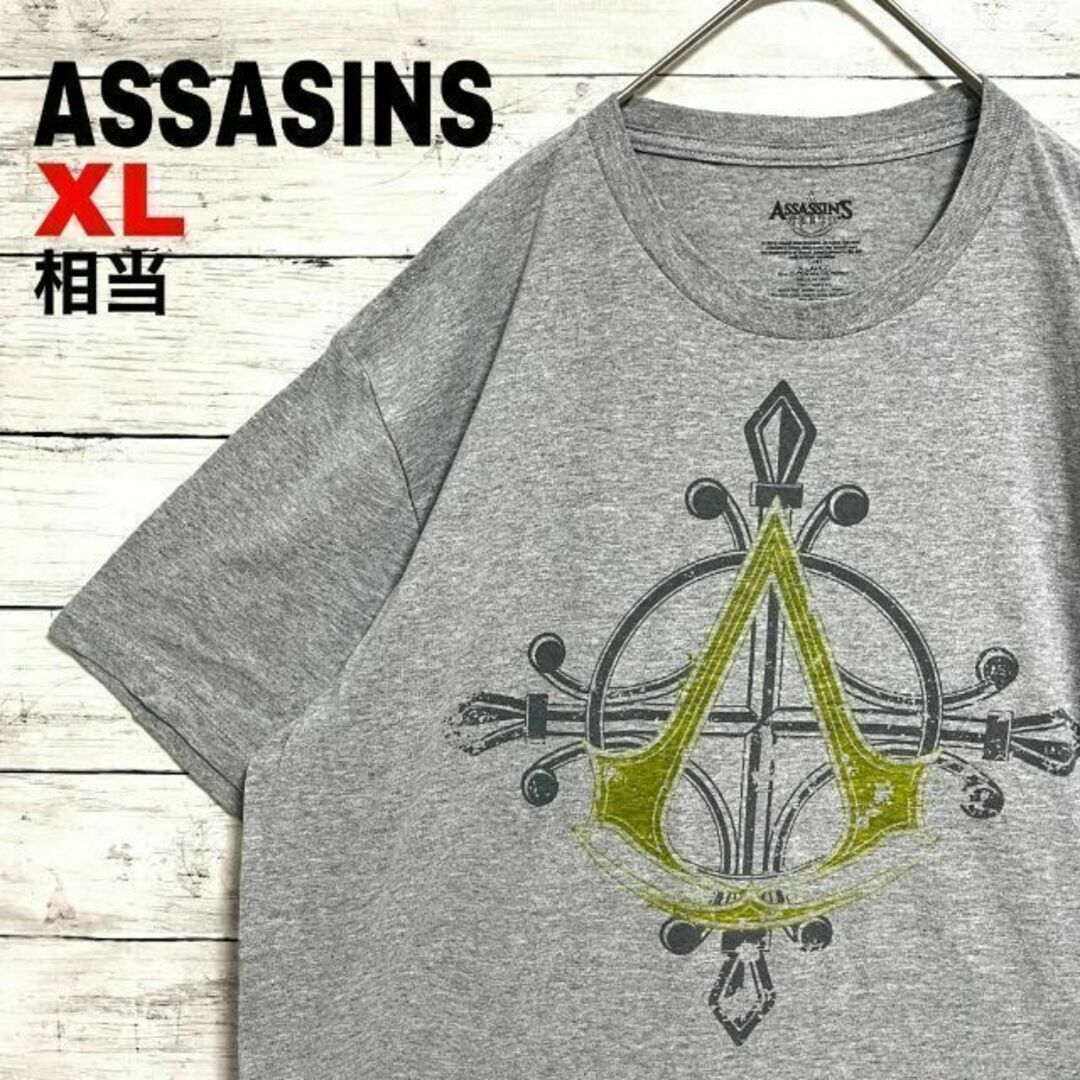 L47 US古着　Assassin's Creed　半袖Tシャツ　ゲーム　ロゴ メンズのトップス(Tシャツ/カットソー(半袖/袖なし))の商品写真