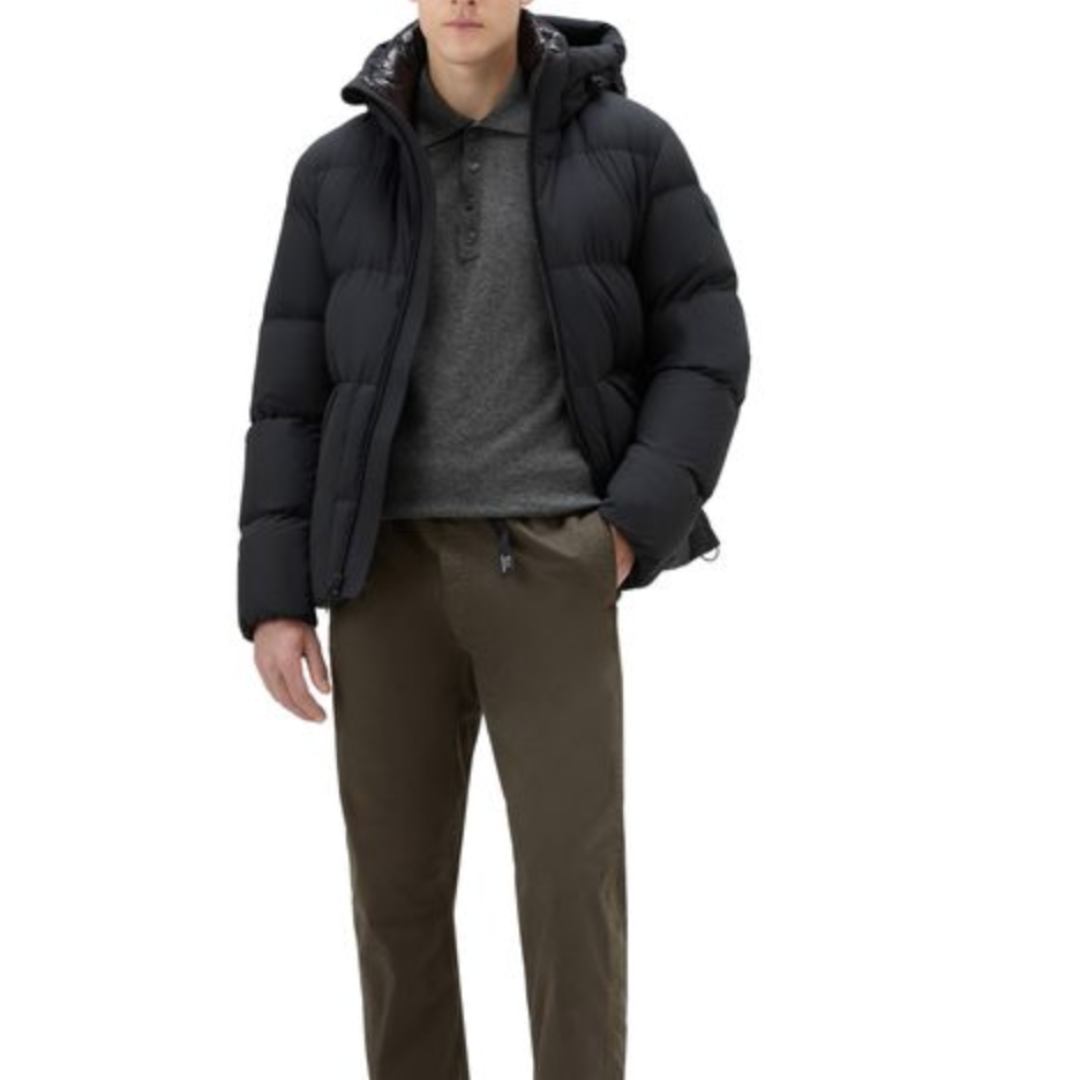 WOOLRICH(ウールリッチ)のWoolrich　ウールリッチ　メリノウール ポロシャツ　グレー　 メンズのトップス(ニット/セーター)の商品写真