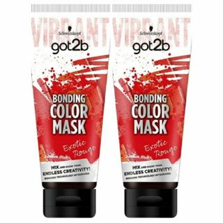 シュワルツコフ(Schwarzkopf)のgot2b ボンディング・カラーマスク エキゾチックルージュ　180g×2本(カラーリング剤)