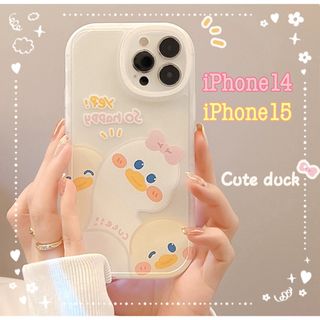 iPhoneケース　iPhone ケース　スマホケース　スマホ　ケース　アヒル　(iPhoneケース)