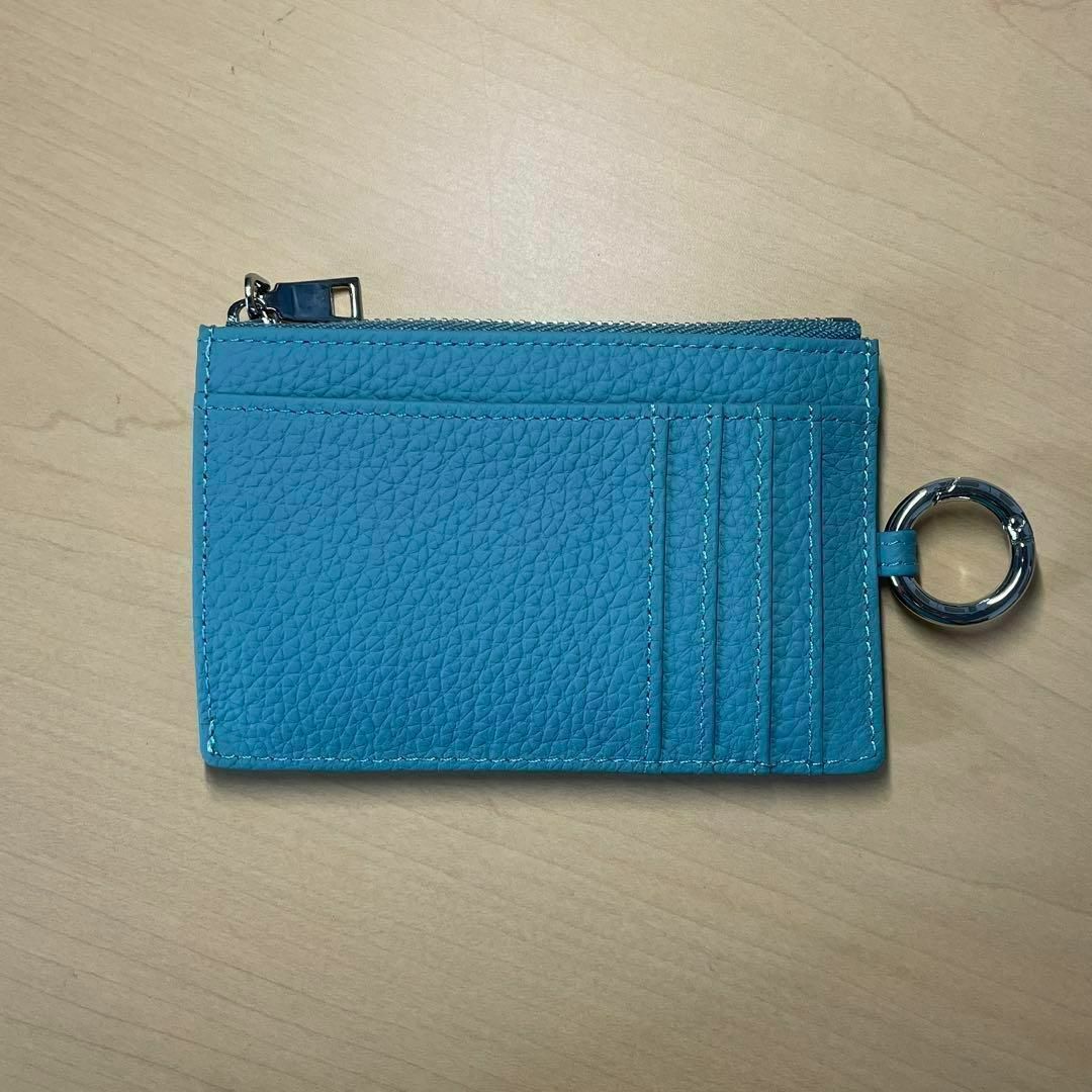 本革 コインケース カードケース 小型財布 小銭 ポケット 多機能 キーケース レディースのファッション小物(財布)の商品写真