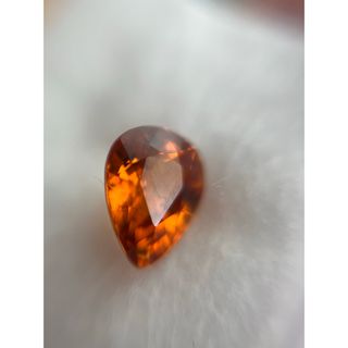 ⭐️濃色オレンジモザイク⭐️スペサルティンガーネット　2ct(その他)