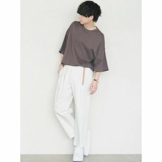 リドム(LIDNM)のパンツ メンズ トラウザー ストレート アンクル 美品 【WYM LIDNM】(ワークパンツ/カーゴパンツ)