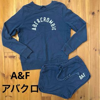 アバクロンビーアンドフィッチ(Abercrombie&Fitch)のアバクロ　レディース　セットアップ　スウェット　zara h&m(ルームウェア)