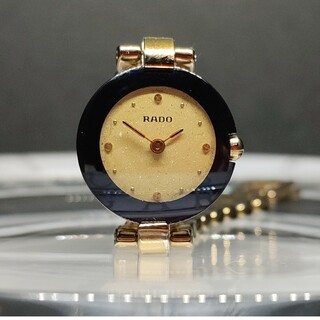 ラドー(RADO)のRADO ラドー 204.4079.N4 ゴールドカラー サファイアクリスタル(腕時計)