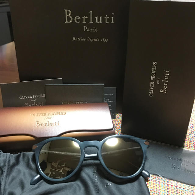 Berluti(ベルルッティ)のベルルッティ オリバーピープルズ サングラス 限定品 メンズのファッション小物(サングラス/メガネ)の商品写真