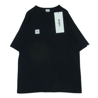 ダブルタップス(W)taps)のWTAPS ダブルタップス 半袖Ｔシャツ 20SS 201ATDT-CSM07 HOME BASE SS 02 ホームベース 半袖 Tシャツ ブラック系 03【中古】(Tシャツ/カットソー(半袖/袖なし))