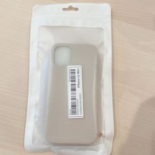 未開封新品　iPhoneケース　iPhone 12mini フェイクレザー(iPhoneケース)