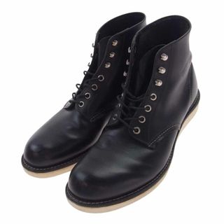 レッドウィング(REDWING)のRED WING レッドウィング ブーツ 8165 6inch PLAIN TOE プレーントゥ アイリッシュセッター ブーツ ブラック系 US10D【中古】(ブーツ)