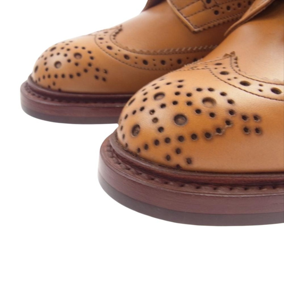 Trickers(トリッカーズ)のTricker's トリッカーズ その他靴 M5633 BOURTON ACORN ANTIQUE バートン ウィングチップ シューズ ブラウン系 8【極上美品】【中古】 メンズの靴/シューズ(その他)の商品写真