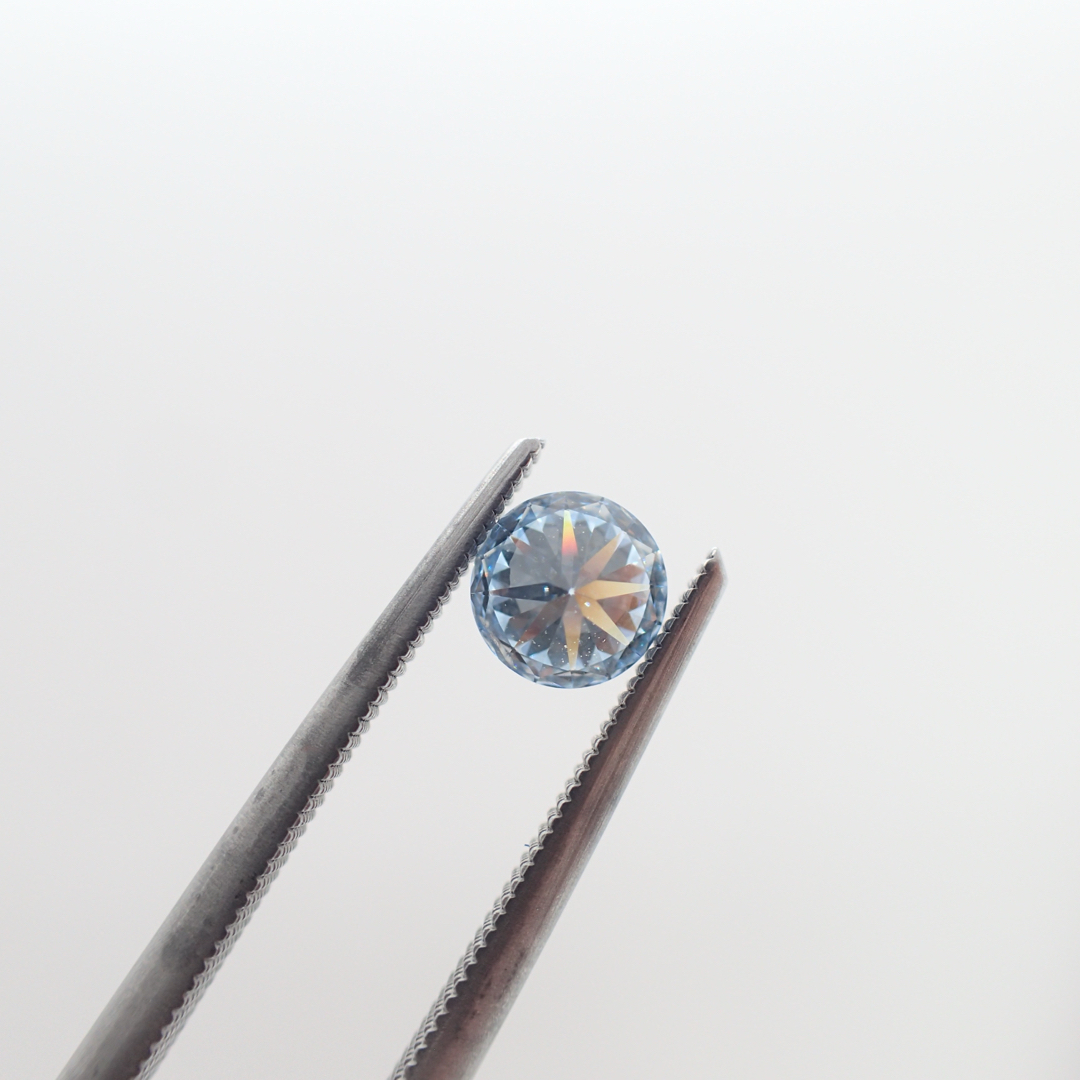 カラーダイヤ☆FIGB SI2 0.365ct ソーティング付き レディースのアクセサリー(その他)の商品写真