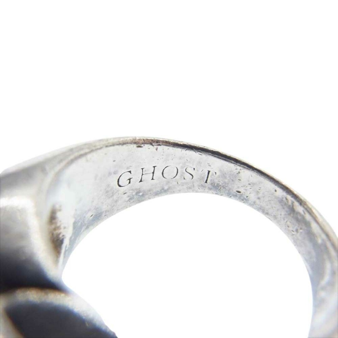 Ghost(ゴースト)のGhost ゴースト リング 石付き シルバー リング シルバー系【中古】 メンズのアクセサリー(リング(指輪))の商品写真