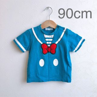 Disney - 【美品】 公式 ドナルドTシャツ(90cm)