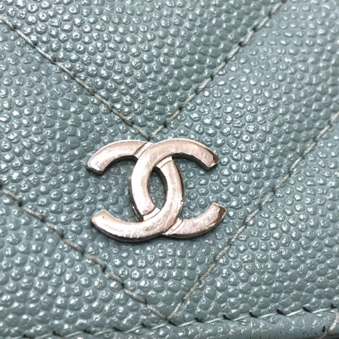 CHANEL - シャネル CHANEL Vステッチ ココマーク CC 長財布 CHANEL - シャネル CHANEL Vステッチ ココマーク CC 長財布