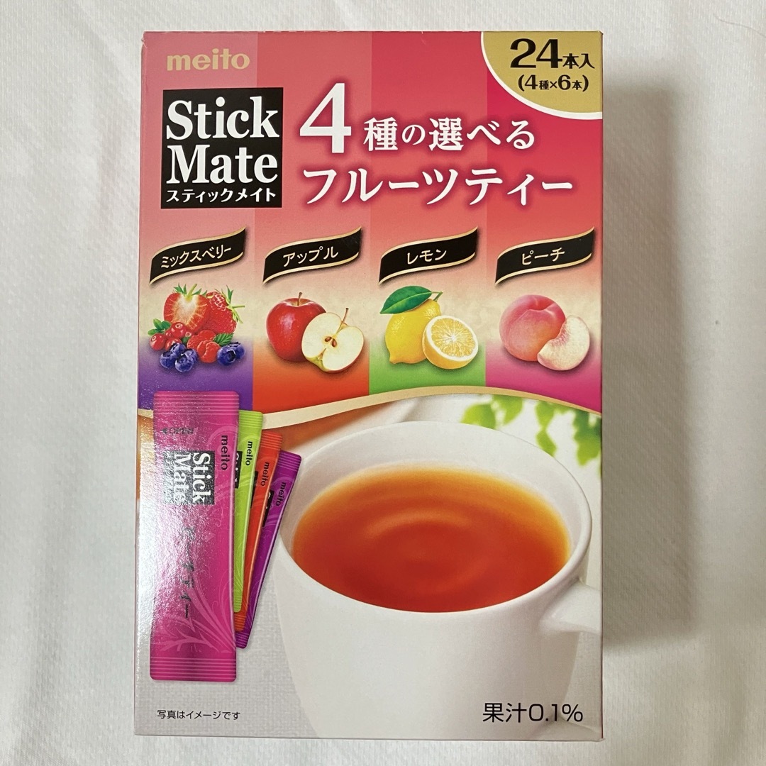 名糖産業(メイトウサンギョウ)の名糖産業 スティックメイト フルーツアソート ３箱（72本） 食品/飲料/酒の飲料(茶)の商品写真