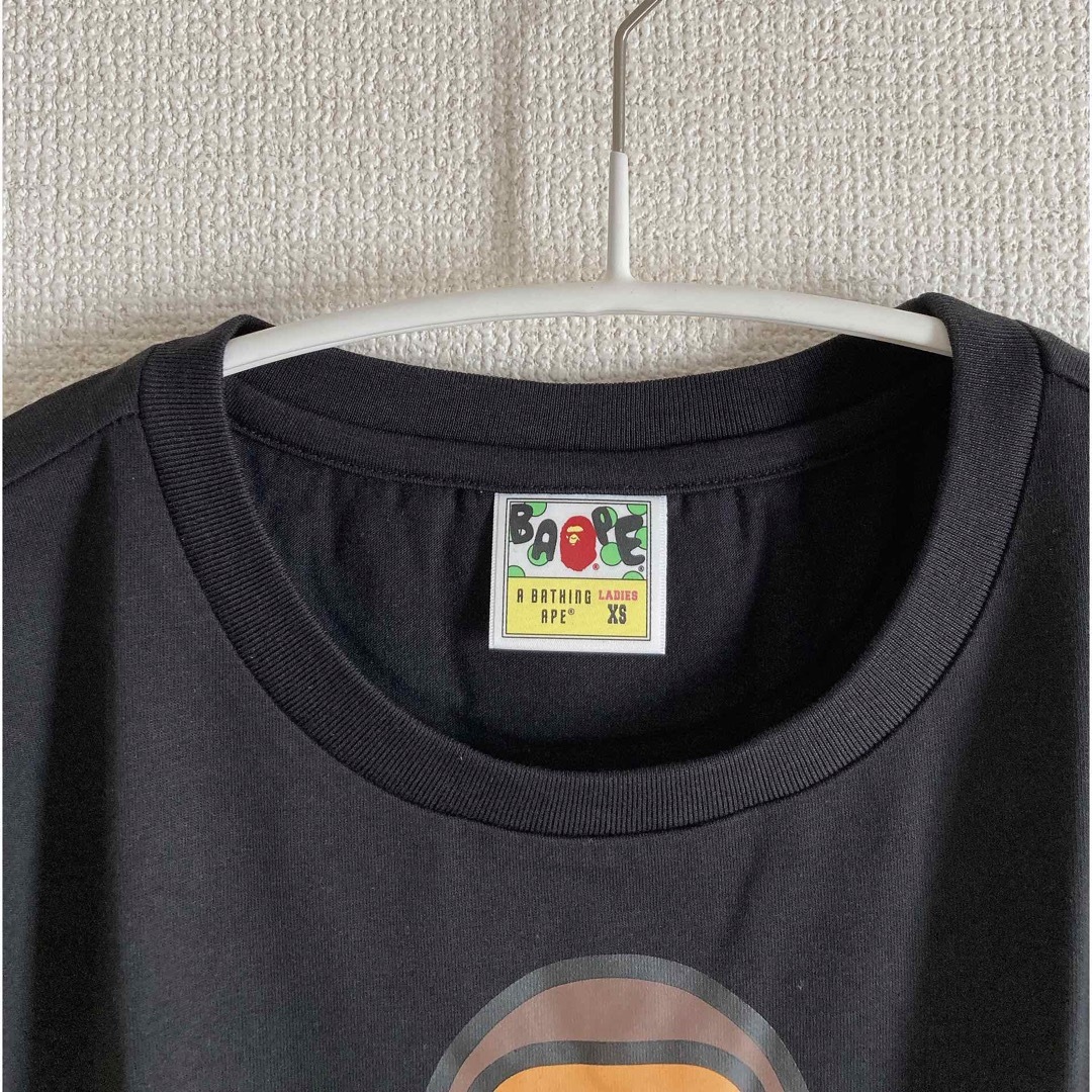 A BATHING APE(アベイシングエイプ)の新品 エイプ A BATHING APE Tシャツ XS 160 キッズにも レディースのトップス(Tシャツ(半袖/袖なし))の商品写真