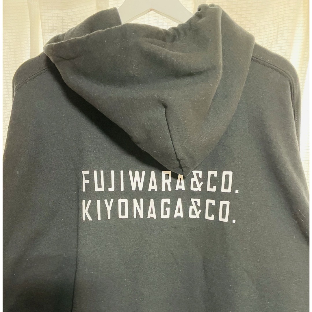 FRAGMENT(フラグメント)のFUJIWARA&CO. BACK DOUBLE LOGO HOODIE  メンズのトップス(パーカー)の商品写真