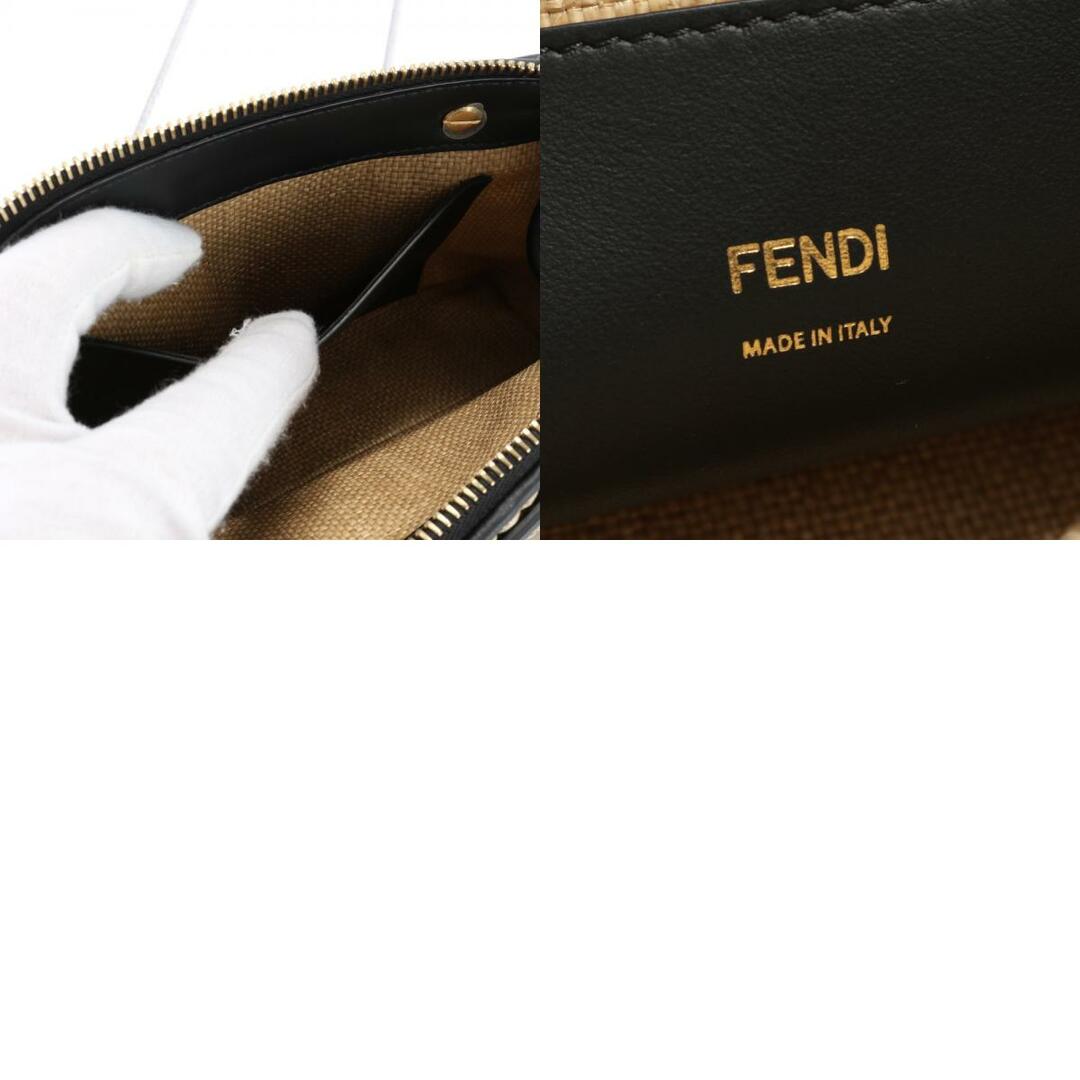 FENDI(フェンディ)の極美品 フェンディ バイザウェイ スモール 8BL145 ストロー レザー 2WAY ショルダーバッグ ハンド トート 定番 レディース TTT 2お18-2 レディースのバッグ(ショルダーバッグ)の商品写真