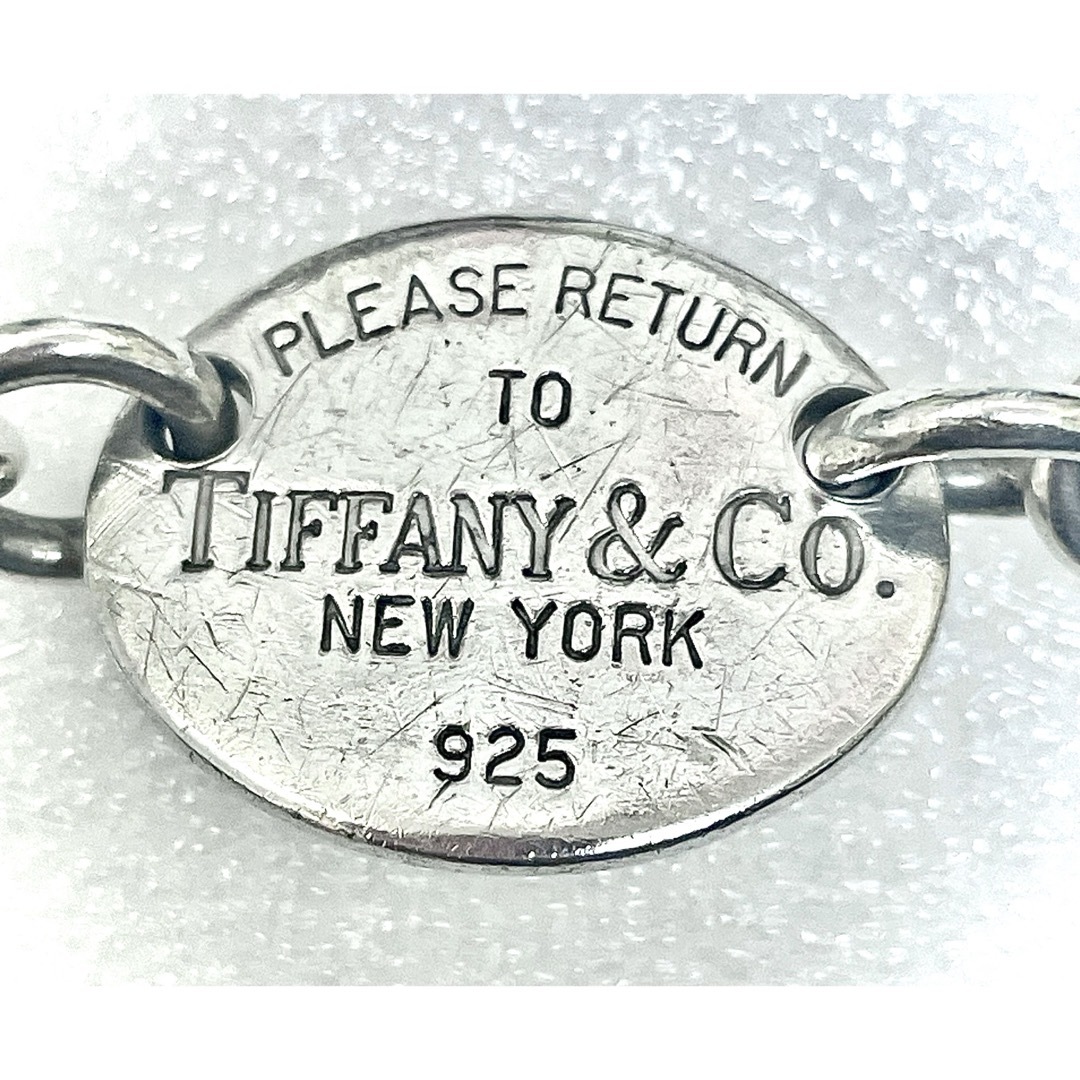 Tiffany & Co.(ティファニー)の正規品●クリーニング済●ティファニー リターントゥ オーバル タグ ブレスレット レディースのアクセサリー(ブレスレット/バングル)の商品写真