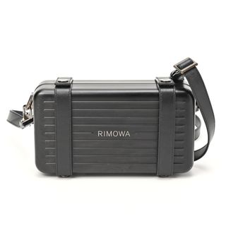 リモワ / RIMOWA   パーソナル クロスボディバッグ / ショルダーバッグ   99011010　アルミニウム　ブラック 　【中古】 商品番号 S-155462(ショルダーバッグ)