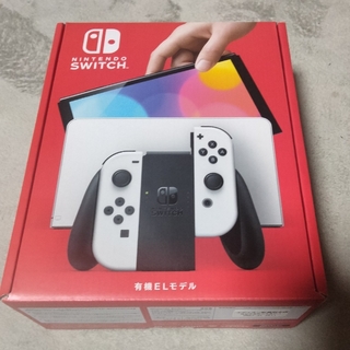 購入申請あり　新品未開封Nintendo Switch 有機ELモデル ホワイト(その他)