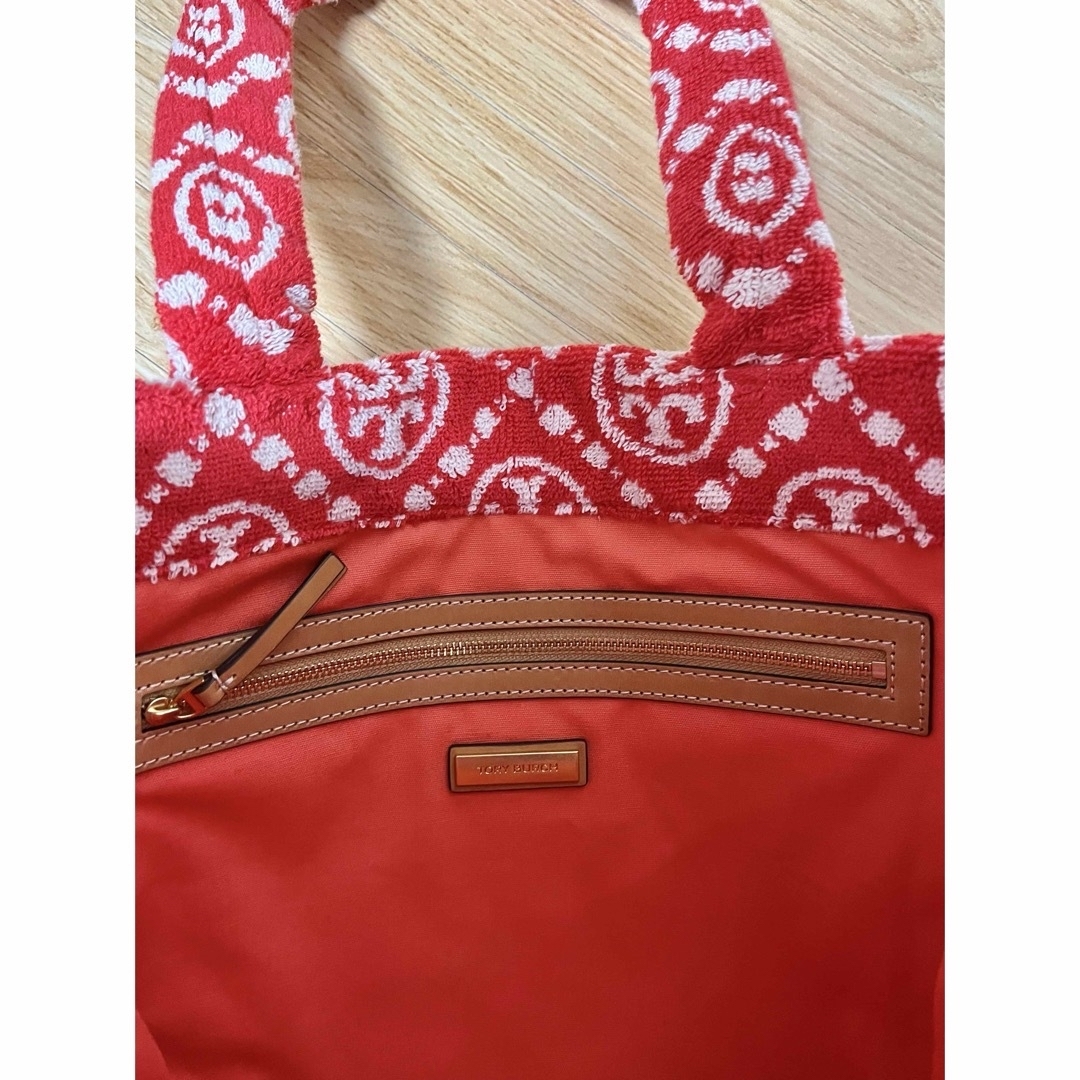 Tory Burch(トリーバーチ)のトリーバーチ　Tモノグラムテリートートバッグ レディースのバッグ(トートバッグ)の商品写真