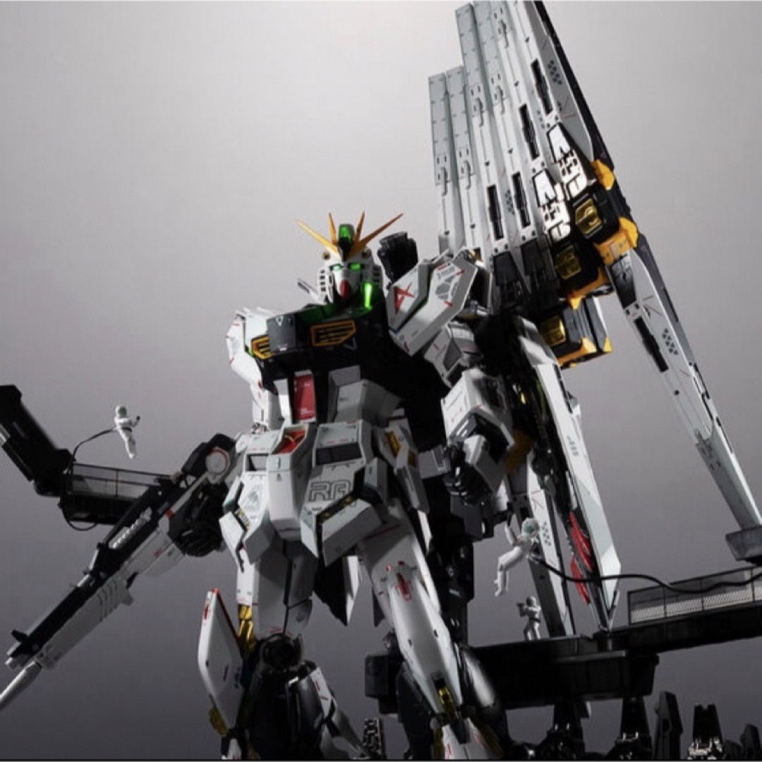 BANDAI(バンダイ)のMETALSTRUCTURE解体匠機RX-93 νガンダムフィン・ファンネル装備 エンタメ/ホビーのおもちゃ/ぬいぐるみ(プラモデル)の商品写真