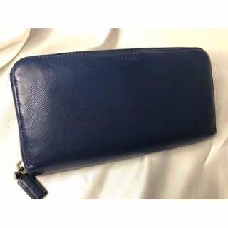 プラダ(PRADA)の超美品　PRADA プラダ 長財布　ラウンドファスナー　BLUETTE(財布)