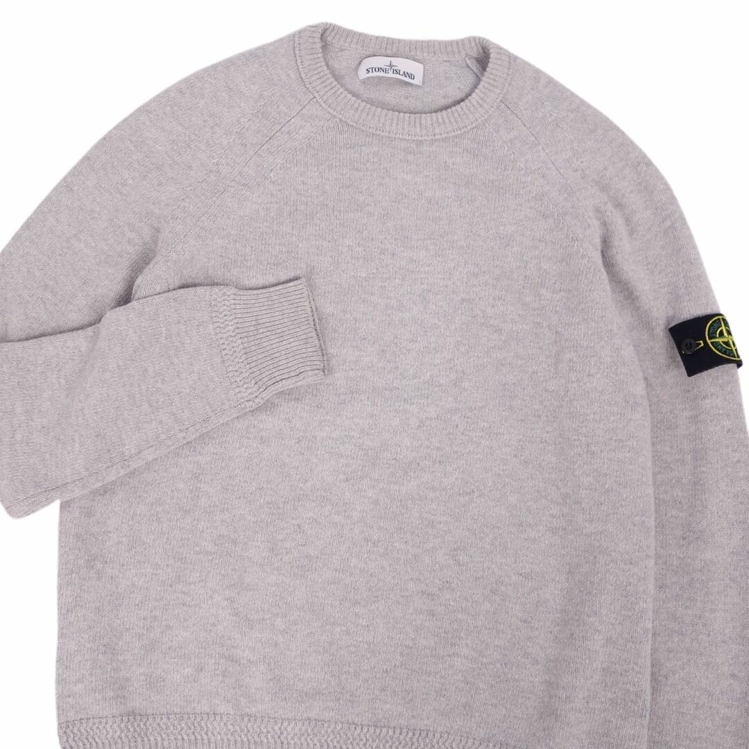 美品 ストーンアイランド STONE ISLAND ニット セーター クルー 美品 ストーンアイランド STONE ISLAND ニット セーター クルー