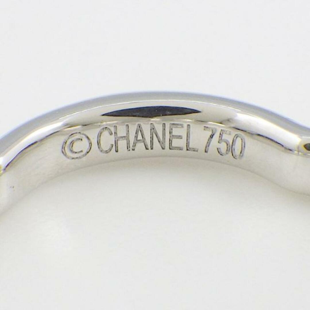 CHANEL(シャネル)のシャネル CHANEL リング カメリア 1ポイント ダイヤモンド K18WG 8号 / #48 【中古】 レディースのアクセサリー(リング(指輪))の商品写真