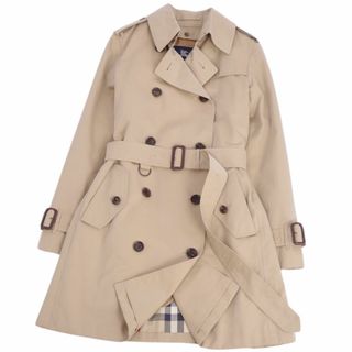 バーバリー(BURBERRY)の美品 バーバリー ロンドン BURBERRY LONDON コート ライナー付き トレンチコート コットン100％ アウター レディース 38(M相当) ベージュ(トレンチコート)