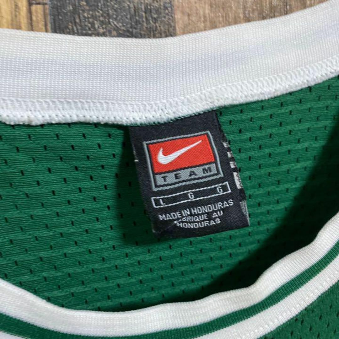 NIKE(ナイキ)のナイキ NBA セルティックス バスケ チームロゴ ユニフォーム USA古着 緑 メンズのトップス(Tシャツ/カットソー(半袖/袖なし))の商品写真