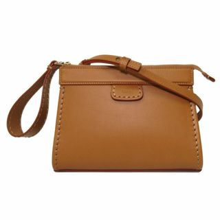 クロエ(Chloe)の【新品】クロエ バッグ ショルダーバッグ CHC22WP214I90 209(マスタングブラウン) Chloe エディス 2WAY クロスボディポーチ クラッチバッグ 斜め掛け レディース(クラッチバッグ)