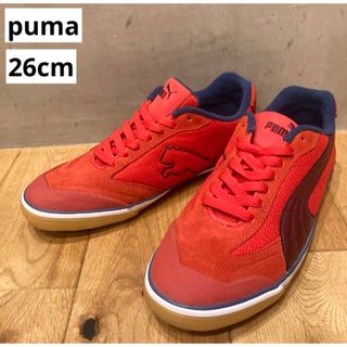 プーマ(PUMA)のpuma プーマ　フットサラⅢ メンズ　レッド　フットサル　トレシュー(スニーカー)