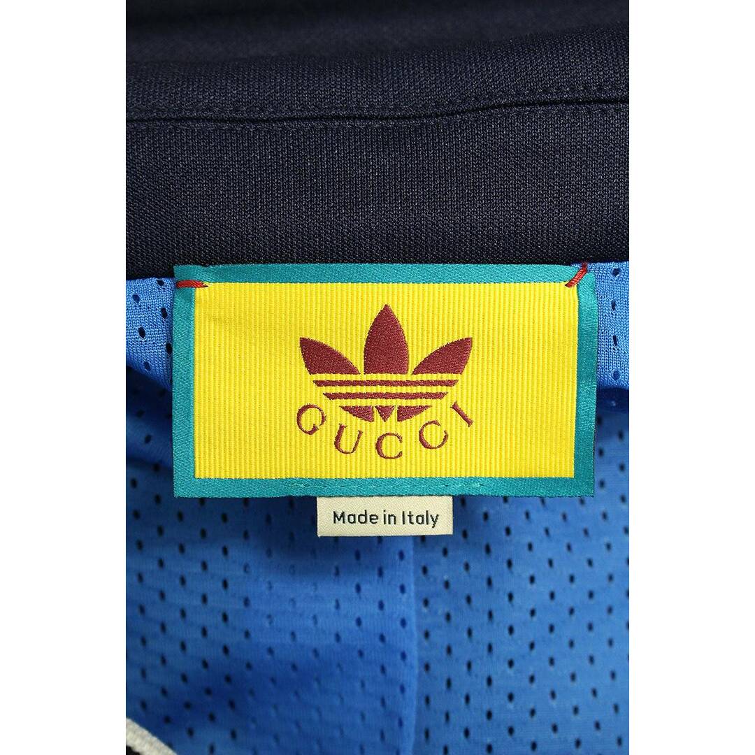 Gucci(グッチ)のグッチ ×アディダス adidas  692112 XJEKX トレフォイルトラックジャケットブルゾン メンズ S メンズのジャケット/アウター(ブルゾン)の商品写真