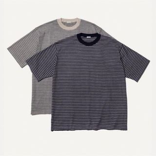 A.PRESSE High Gauge S/S Striped T-Shirt